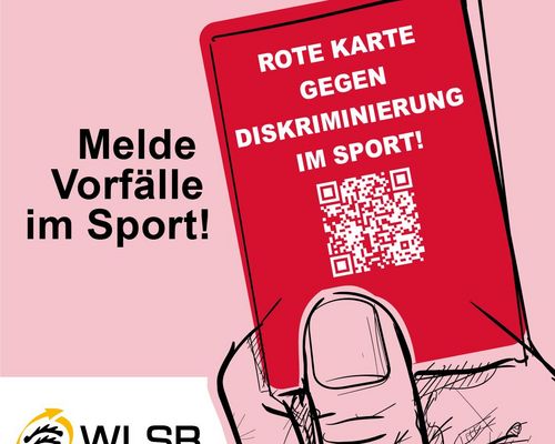Rote Karte für Diskrimminierung im Sport