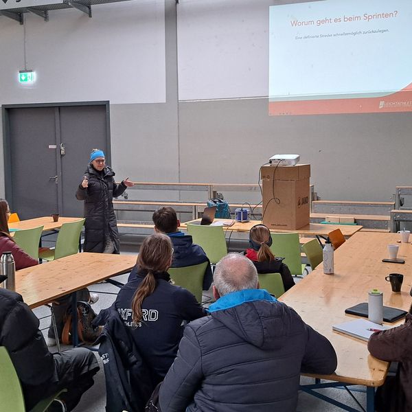 Frisch war's beim morgendlichen Theorieeinstieg