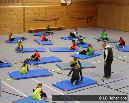 Lauf-Lehrgang bei der LG Hohenlohe 