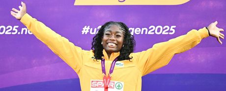 Nina Ndubuisi (SG Schorndorf 1846) holt die erste deutsche Goldmedaille bei der U23-EM in Bergen